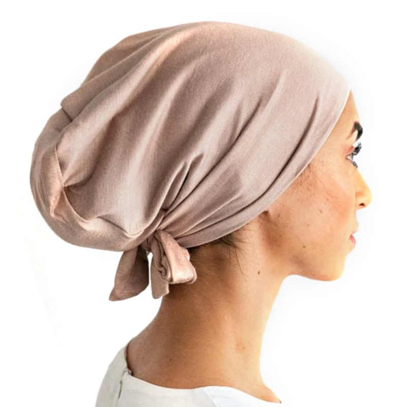 G384 Undercap elastic pentru hijab, prietenos cu pielea