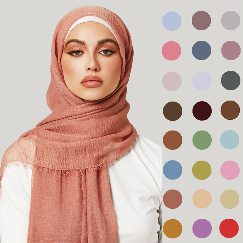 W1189 Hijab Voile Convenabil și Versatil