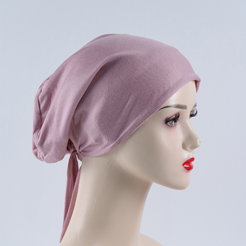 G384 Undercap elastic pentru hijab, prietenos cu pielea