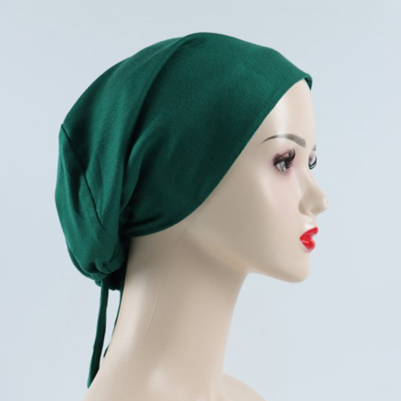 G384 Undercap elastic pentru hijab, prietenos cu pielea