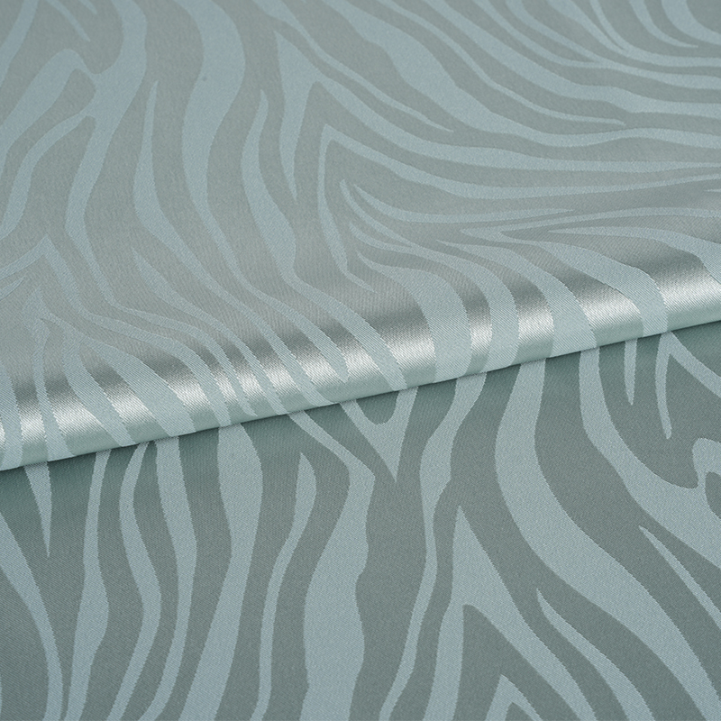 75D*150D+40D Stretch Satin Zebra Jacquard