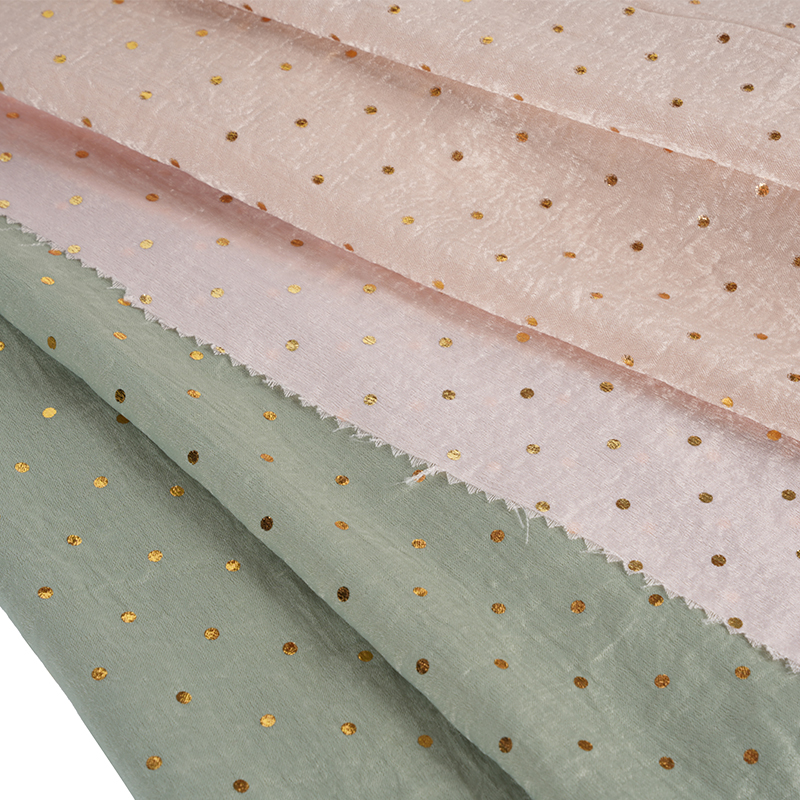 2026 Țesătură pentru ștanțare cu folie din catifea din satin