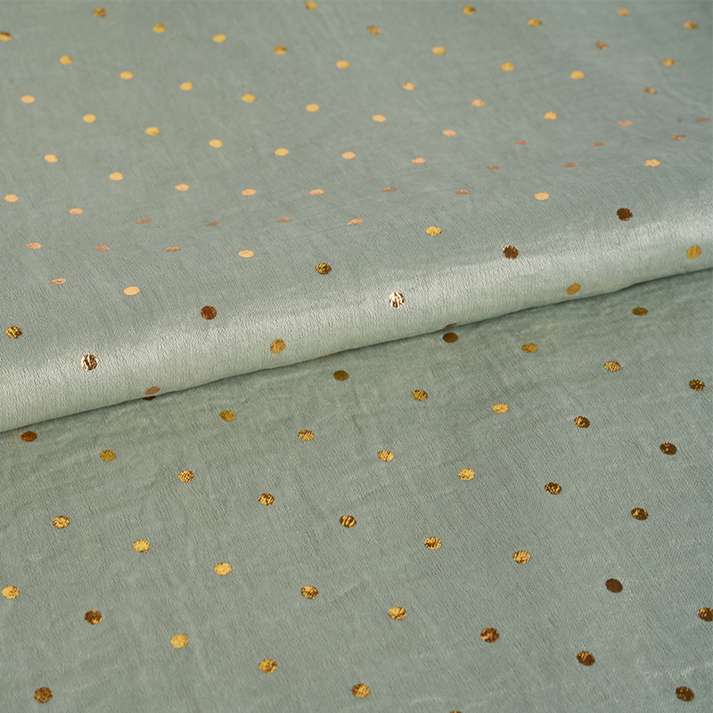 2026 Țesătură pentru ștanțare cu folie din catifea din satin