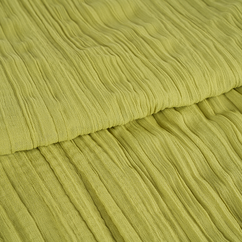 75d șifon crep plisat țesături