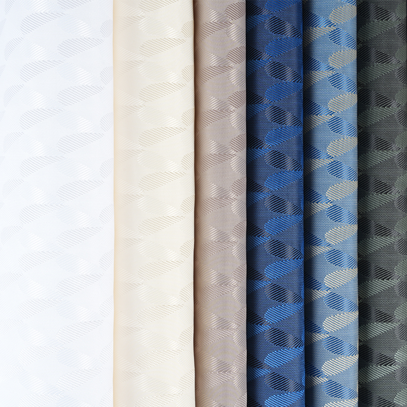 Poliester Vopsire cationică în două culori simetrică Love Jacquard