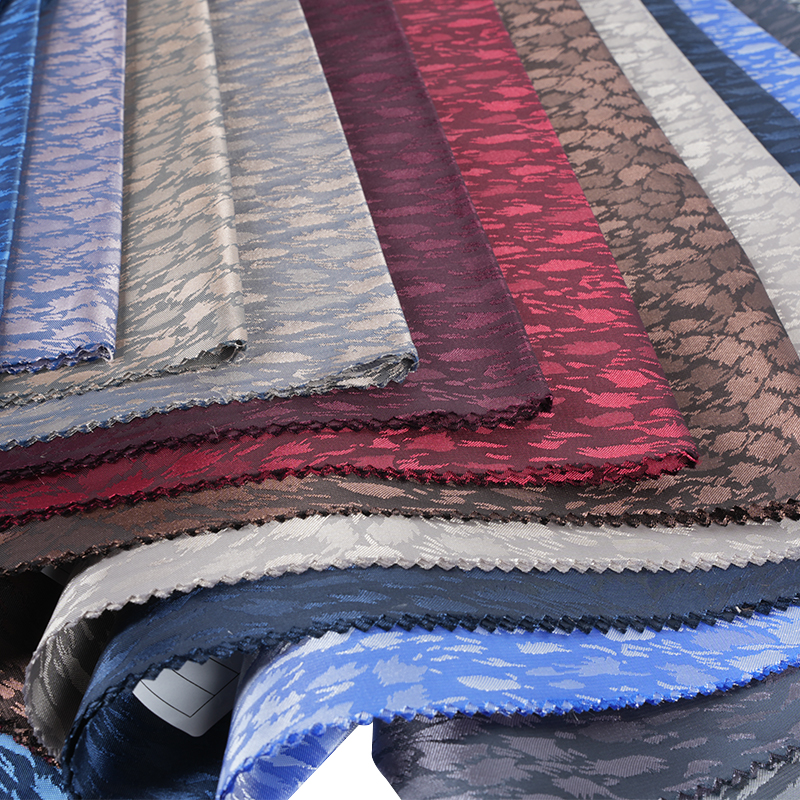 Jacquard cu imprimeu leopard cationic