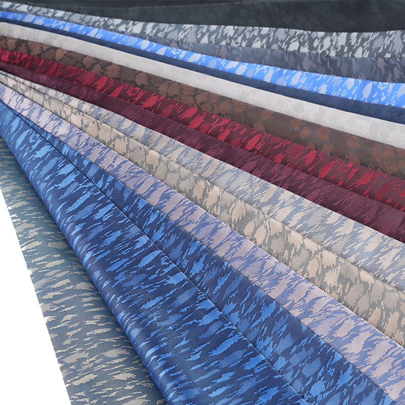 Jacquard cu imprimeu leopard cationic