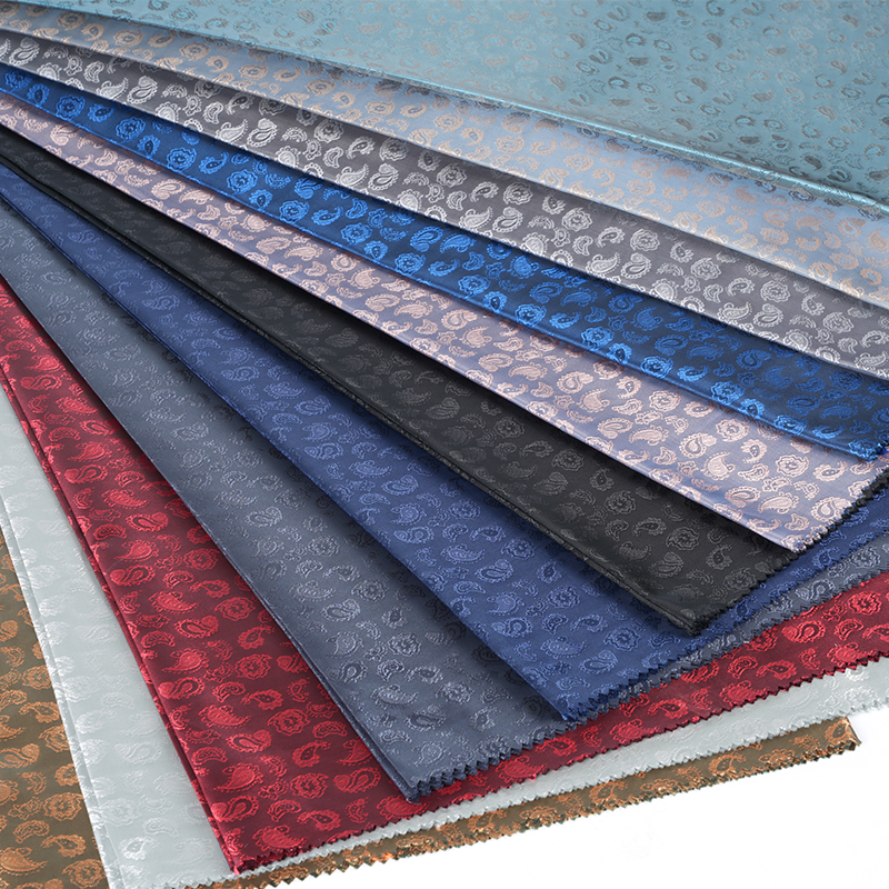 Poliester Jacquard cationic cu flori de caju