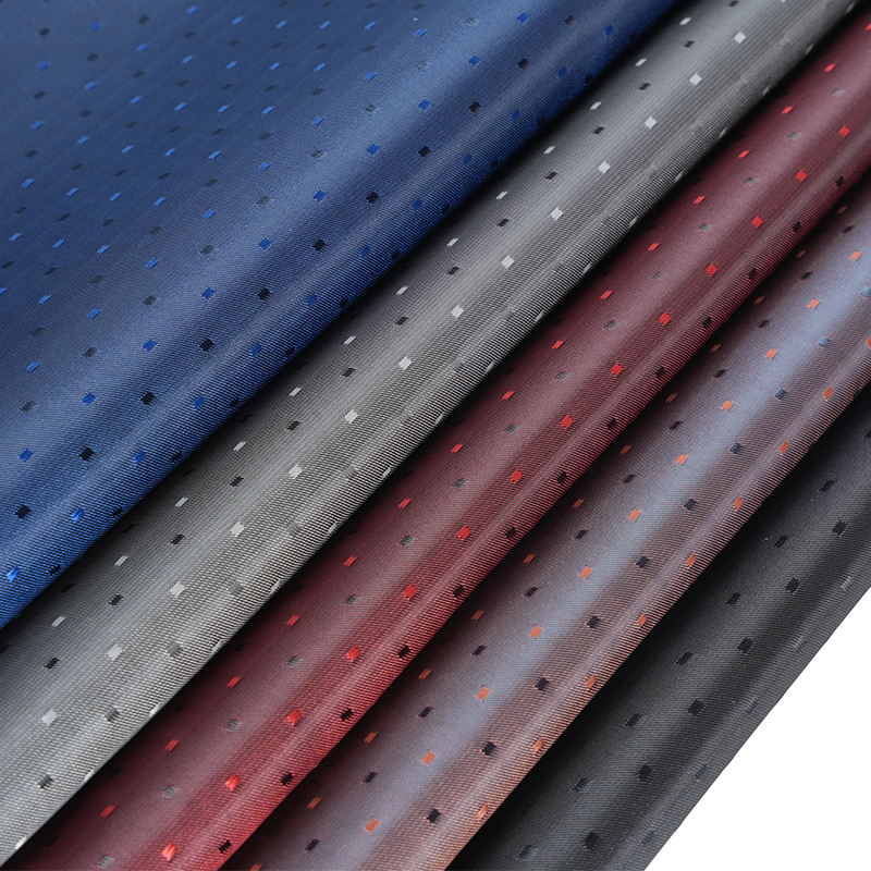 Vopsire jacquard cationică cu puncte pătrate mici