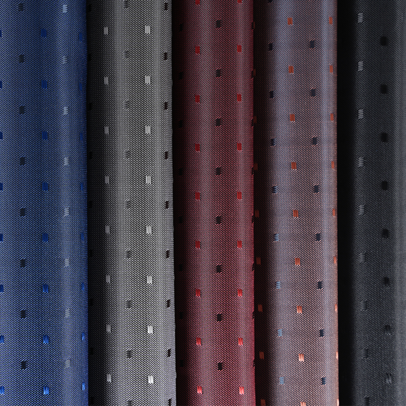 Vopsire jacquard cationică cu puncte pătrate mici