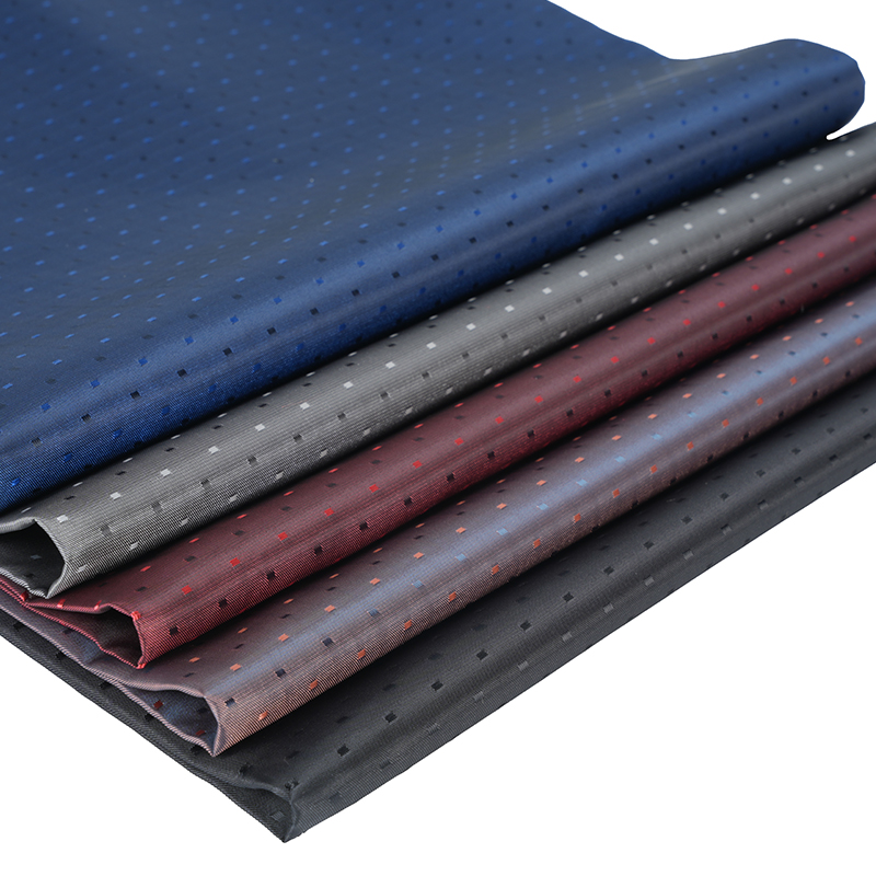 Vopsire jacquard cationică cu puncte pătrate mici