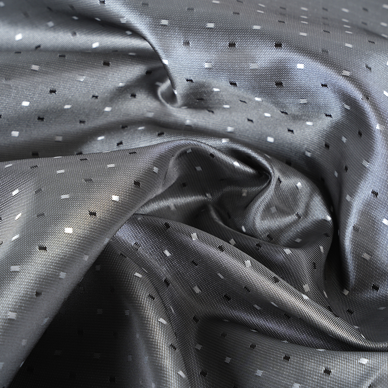 Vopsire jacquard cationică cu puncte pătrate mici