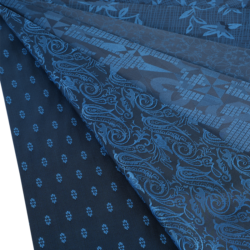 Țesătură jacquard elastică TR Twig & Bud