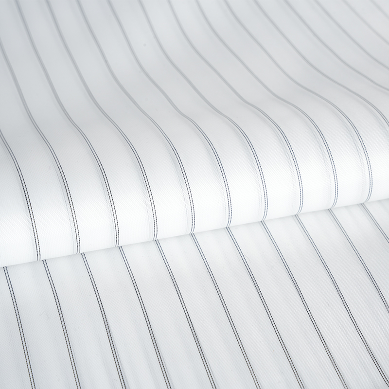 Căptușeală cu mâneci cu dungi clasice din poliester țesătură pentru cămăși pentru articole de îmbrăcăminte