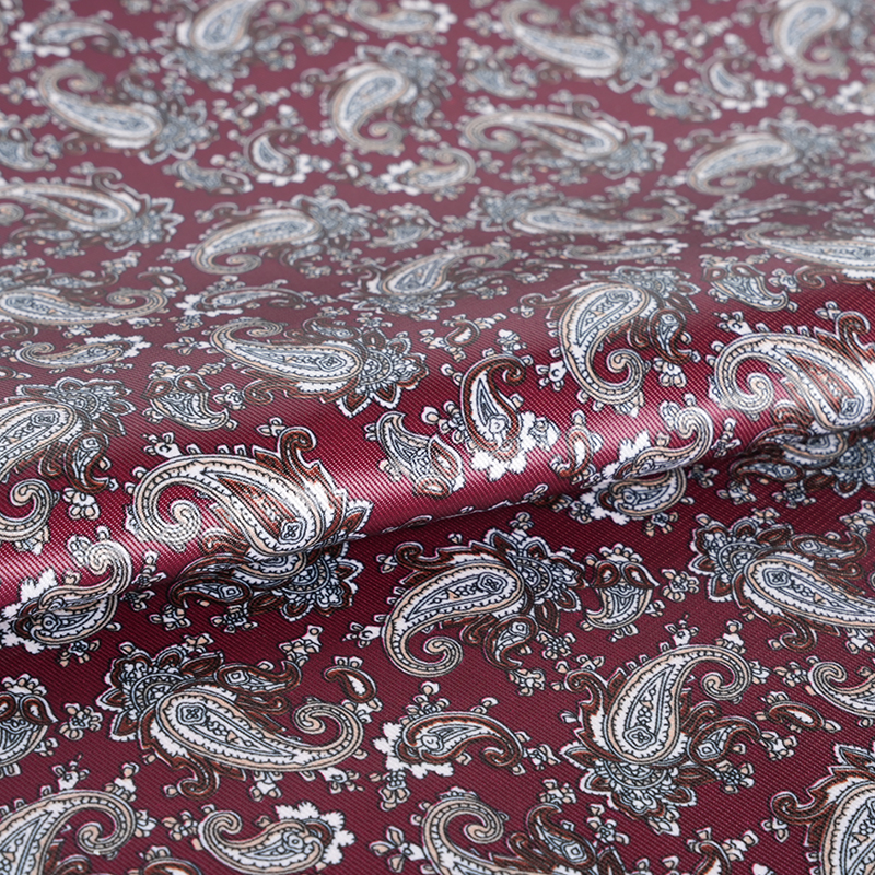 Țesătură de imprimare cu flori de lupăt, imitație de poliester