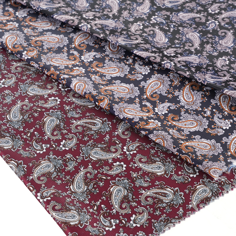 Țesătură de imprimare cu flori de lupăt, imitație de poliester