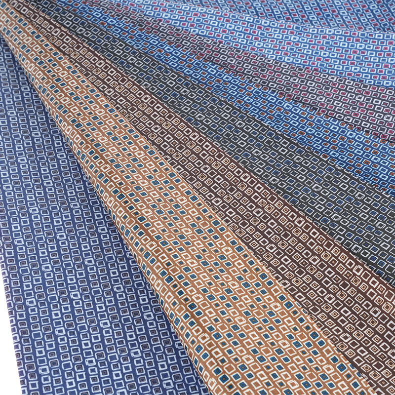 190T poliester tafta țesătură pătrată mică de imprimare