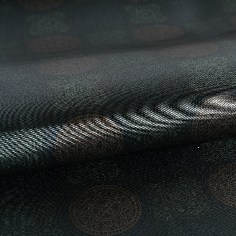 180T țesătură cu imprimare înghețată neclară, care se rotește ușoară