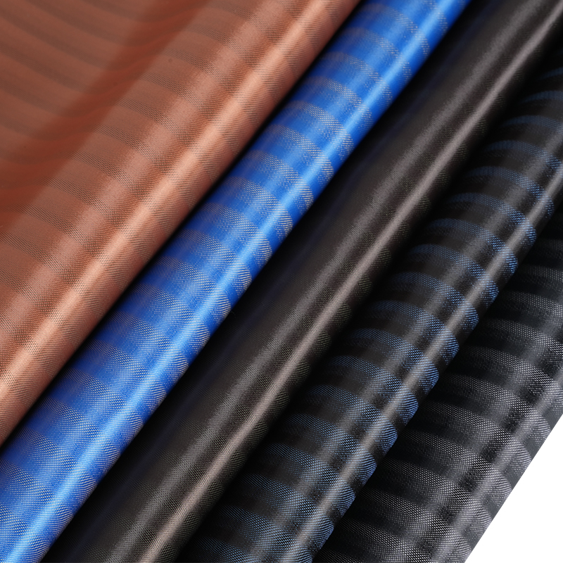 Tesatura cu dungi ascunse din satin PV