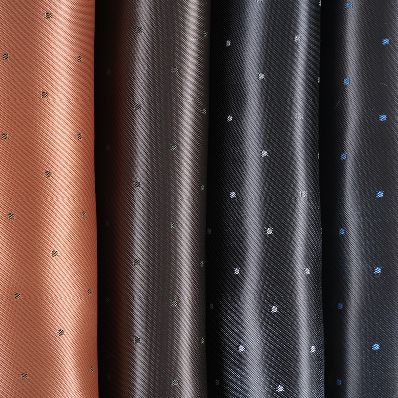 PV Satin Dot Fabric Jacquard